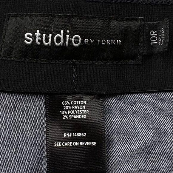 Torrid Studio Wide Leg Super Soft High Rise Trouser Jean - Picture 5 of 11